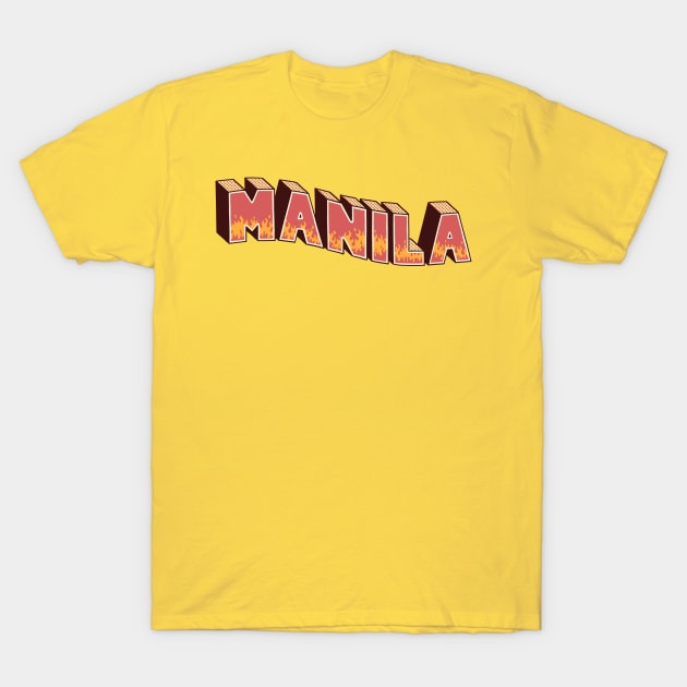 Manila Heat T-Shirt by Fine Time Studios